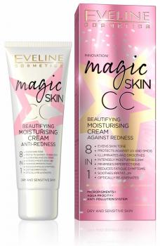 Magic Skin CC Schönheitscreme gegen Rötungen 8 in 1, 50 ml